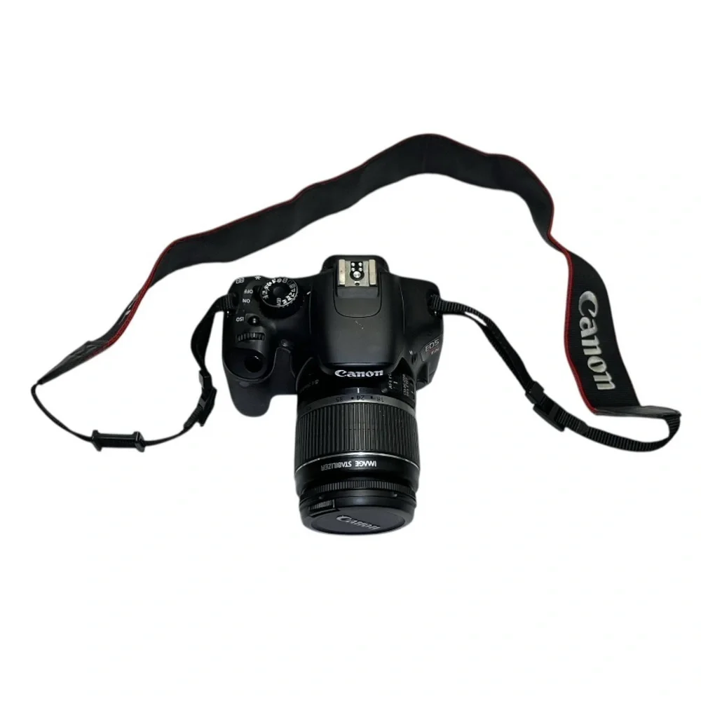 EUC Canon DS126271 EOS REBEL T2i Camera W/18-55mm Image Stabilizer Lens